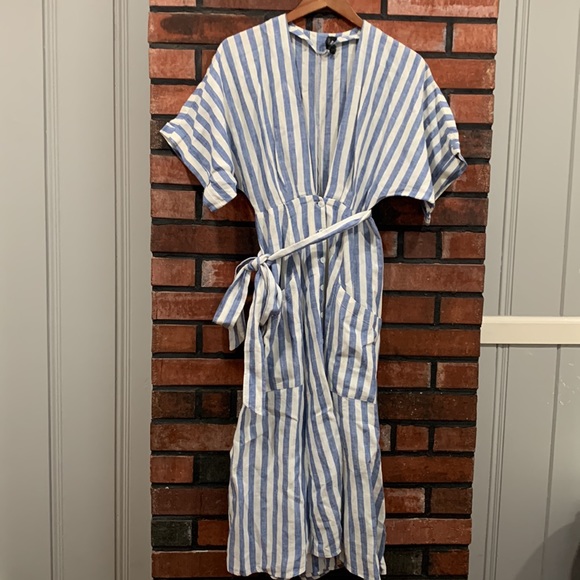 COPY - Reformation Blue Geneva Dress - Picture 6 of 13